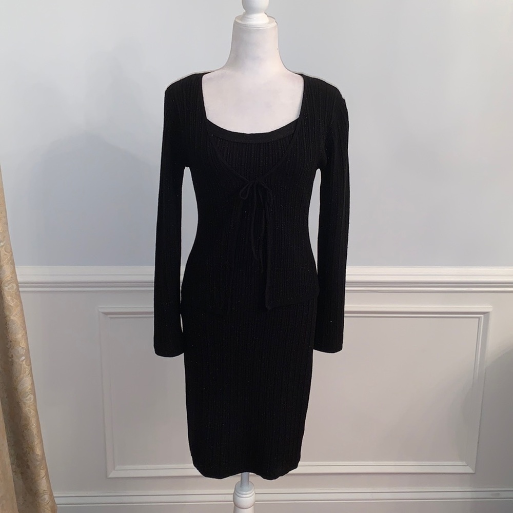 Great American Sportswear Black Jacket and Dress Size Medium